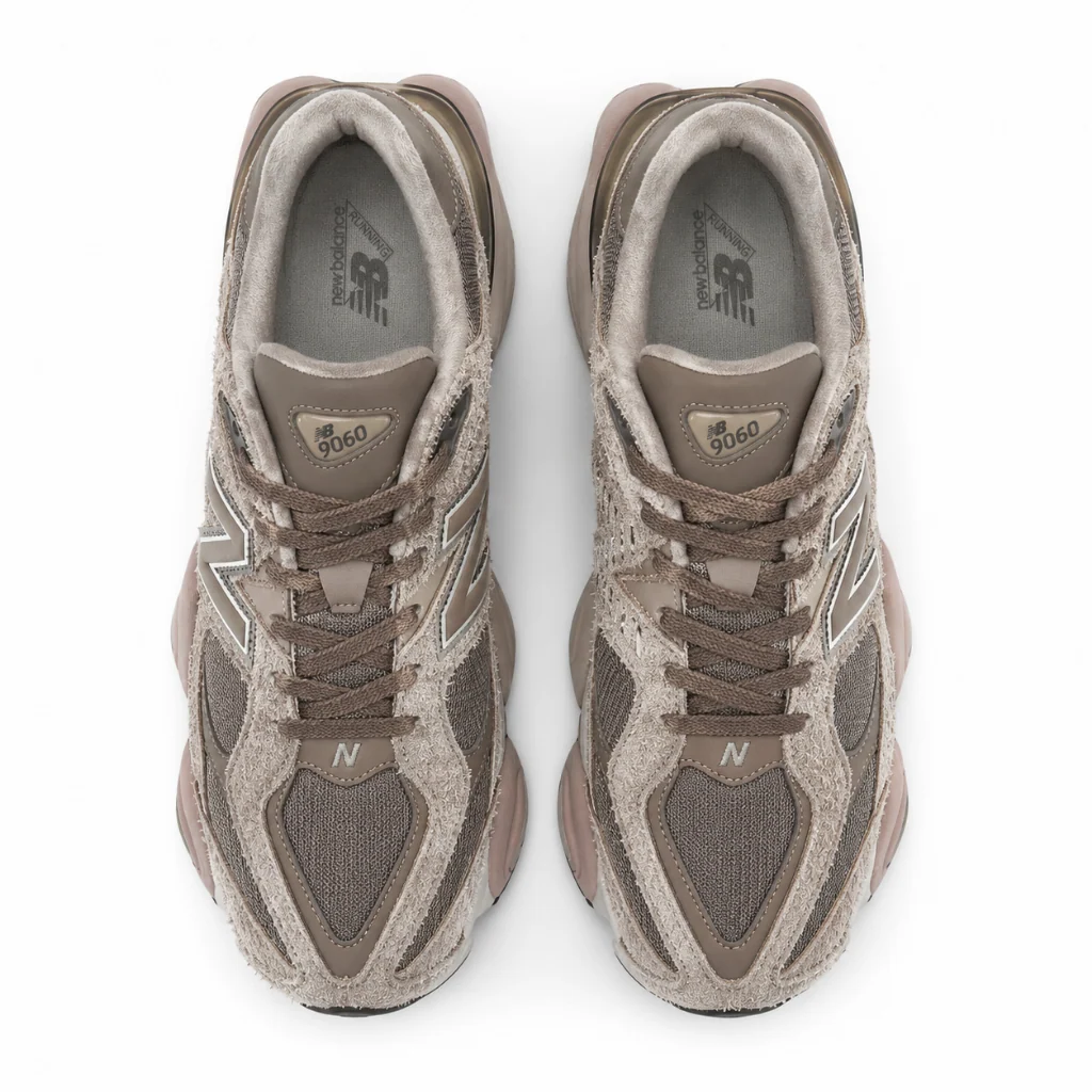 New Balance 9060 Light Brown, drugi ugao