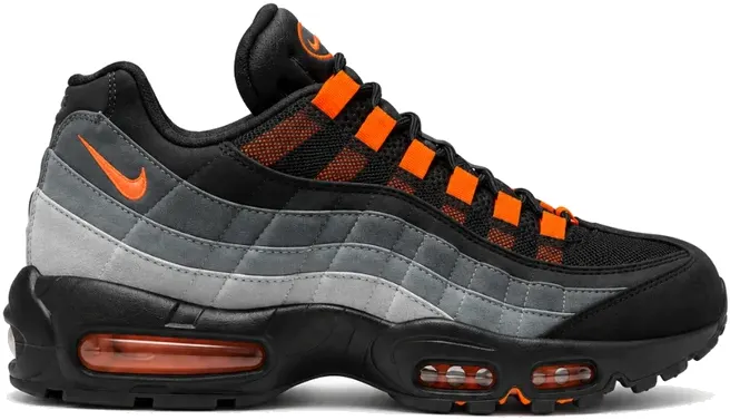 Nike Air Max 95 Black Hyper Crimson, drugi ugao