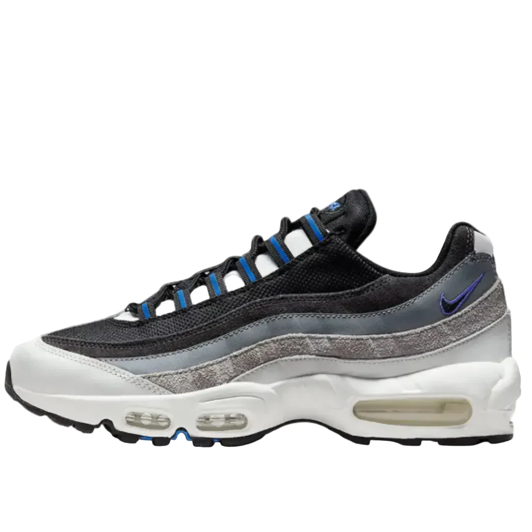 Nike Air Max 95 Black Medium Blue, pogled sa strane