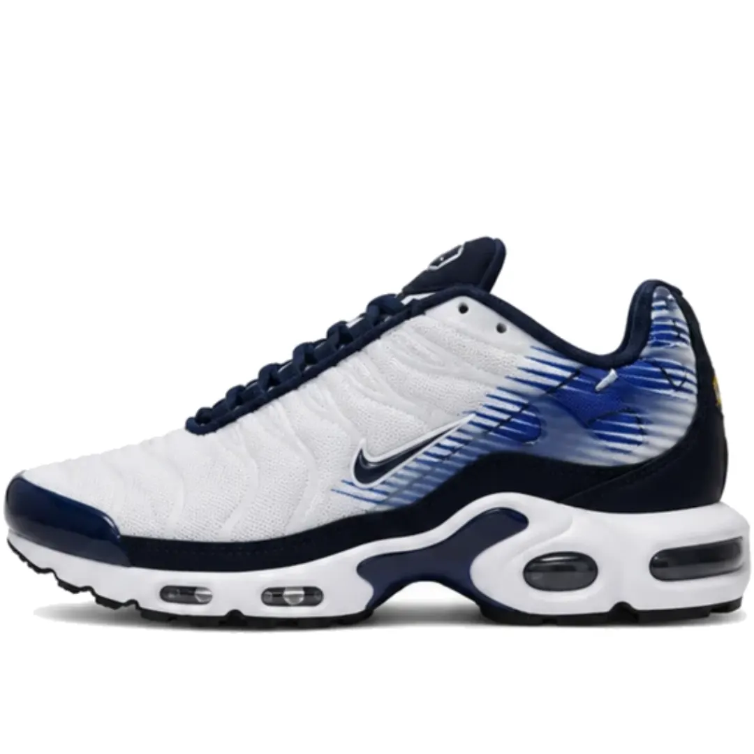 Nike Air Max Plus Blue White Strong Kids, pogled sa strane