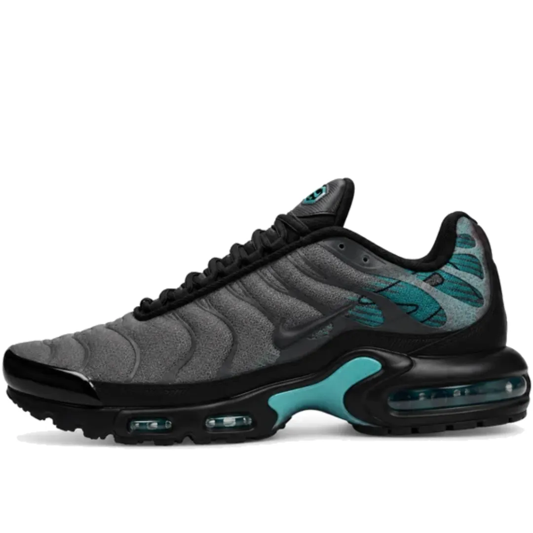 Nike Air Max Plus Green Dark Grey Kids, pogled sa strane