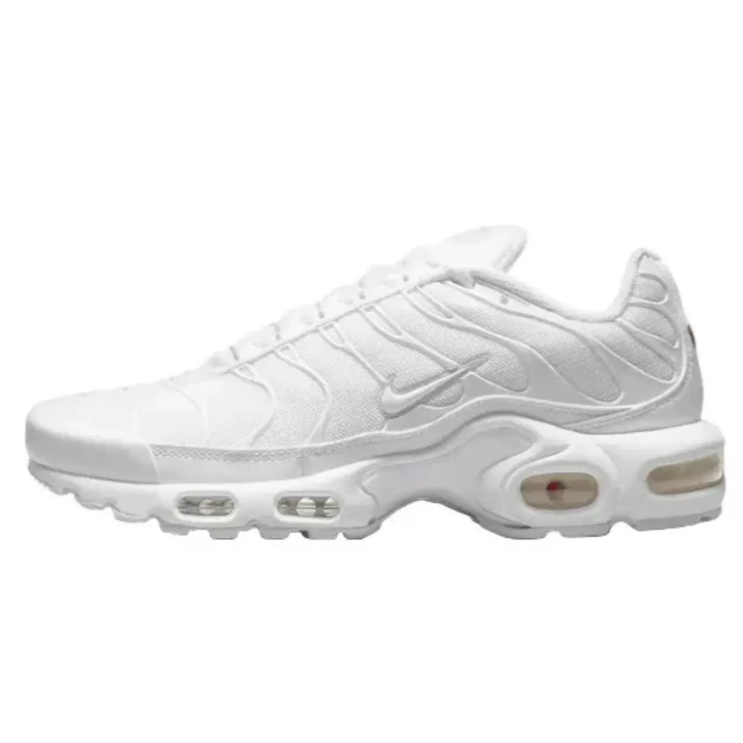 Nike Air Max TN Triple White, pogled sa strane